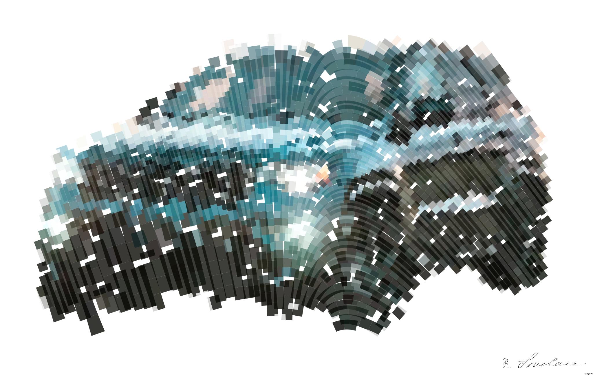 Drawn by bot kBemJagQTTPSY995NWMn3J; art-flowy; gray bmw x 6 on green grass field during sunset AI Art