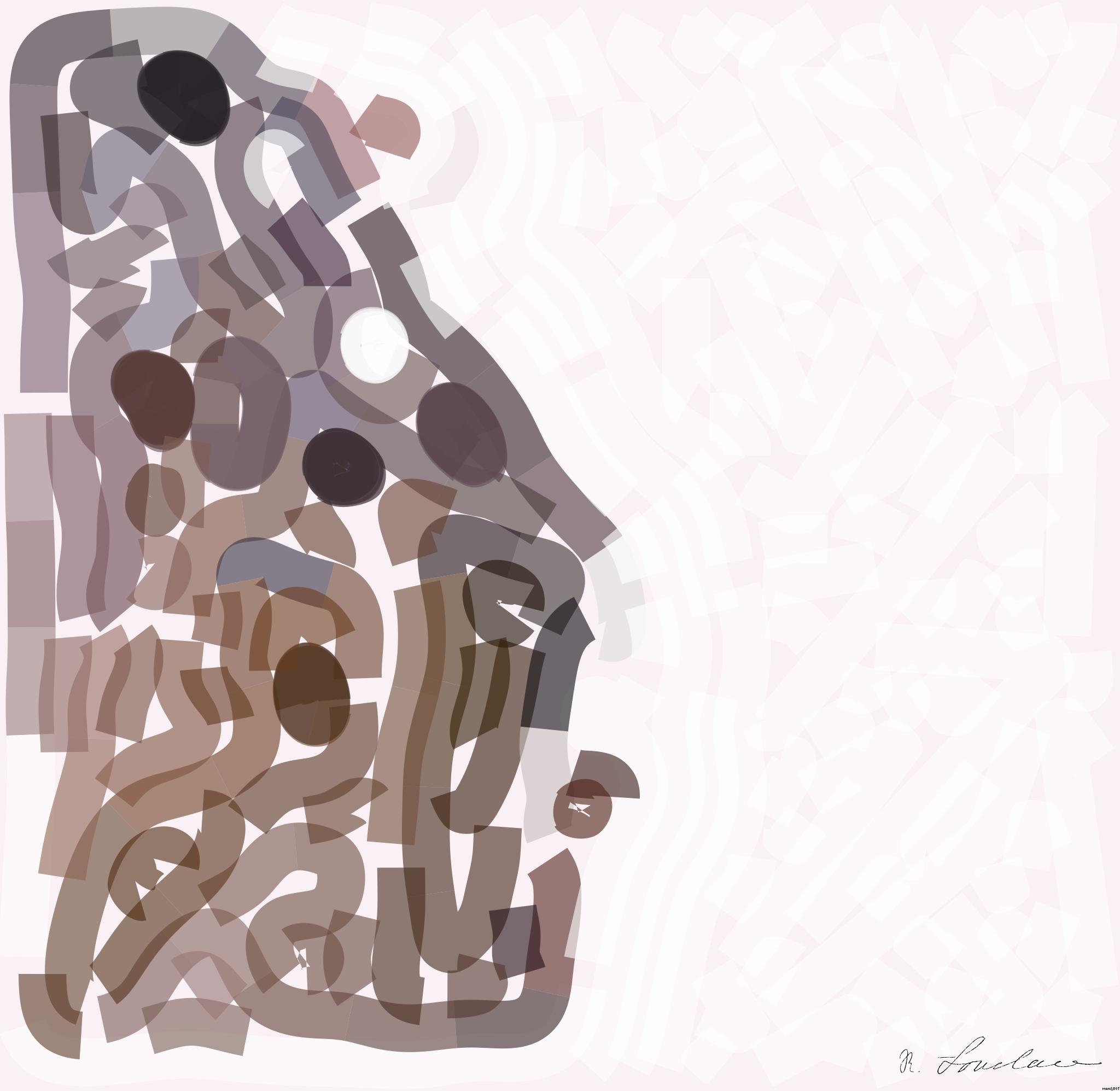 Drawn by bot JkyQcfXeRMxrsueQsBVQzT; art-flowy; person in white cowboy hat riding brown horse during daytime AI Art