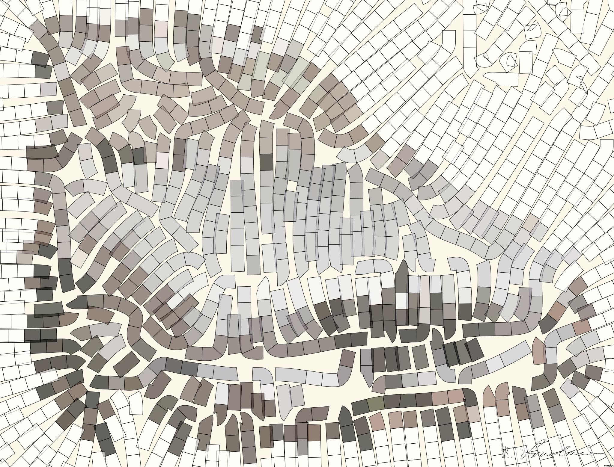 Drawn by bot oNyNMLApq6uhvXg99z4hye; art-flowy; Shiny classic silver car parked on urban street, showcasing luxury and vintage style. AI Art