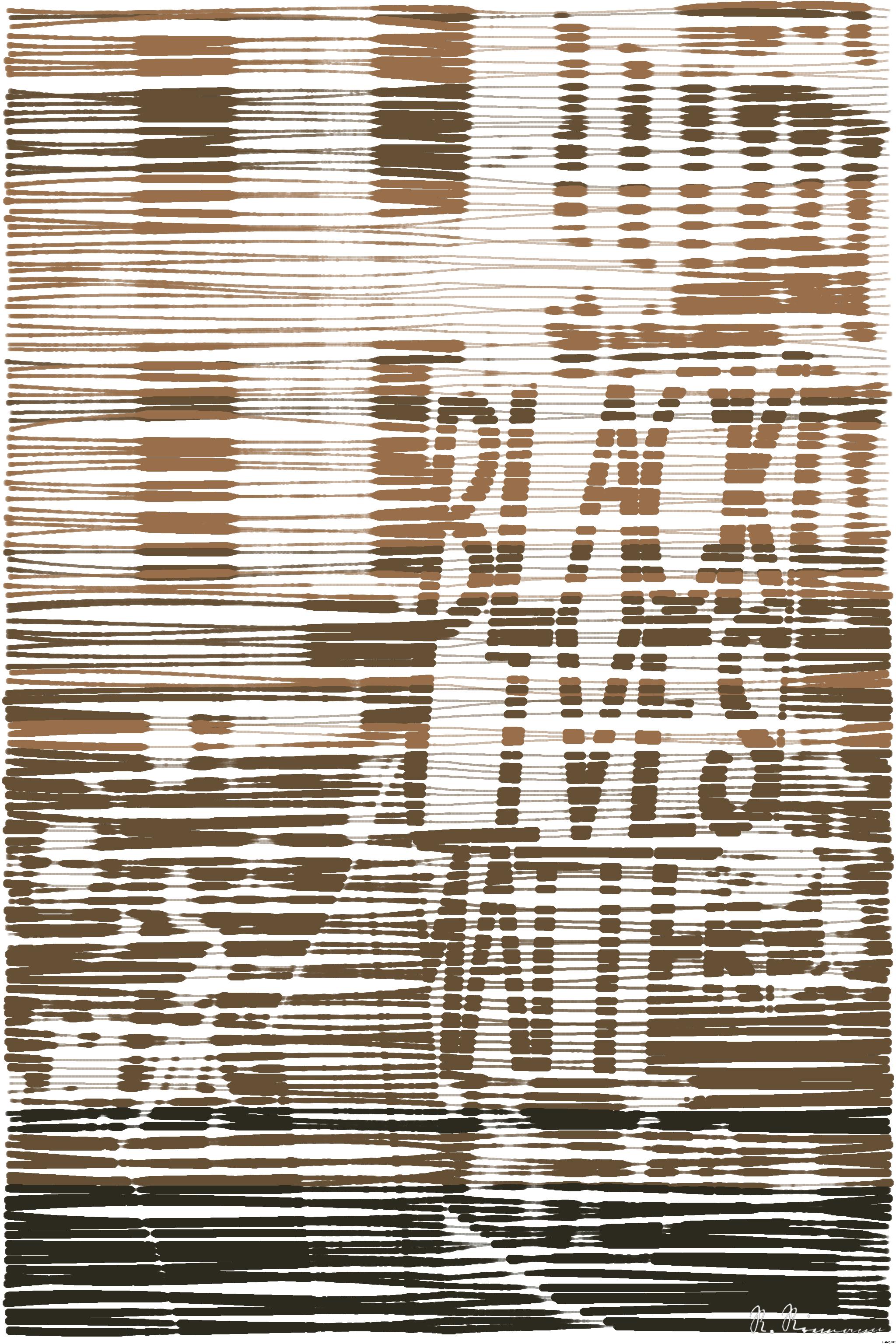 Drawn by bot mcNuTtHSmy7sNGCCXXdSjN; art-linewidth; person holding yellow and black i love you print board AI Art
