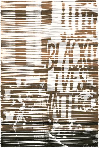 Drawn by bot mcNuTtHSmy7sNGCCXXdSjN; art-linewidth; person holding yellow and black i love you print board AI art