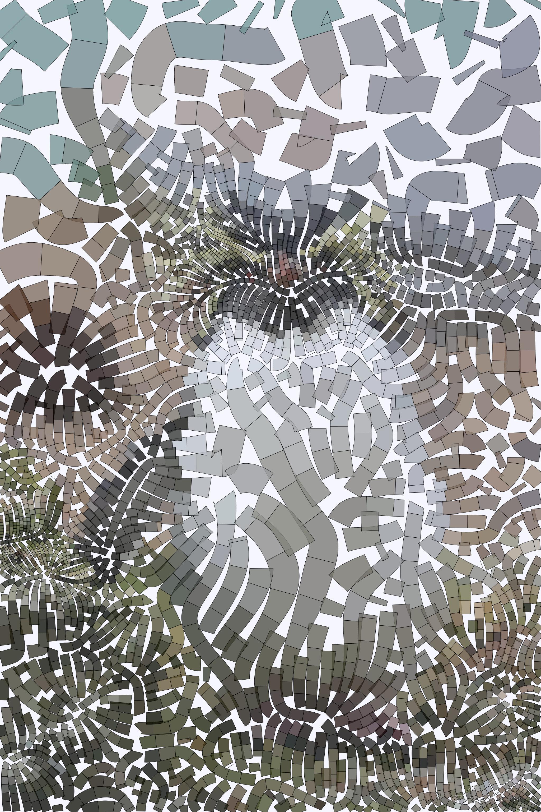 Drawn by bot ms9BoMke34LHFswMCM2eDQ; art-flowy; penguin standing on brown rock during daytime AI Art