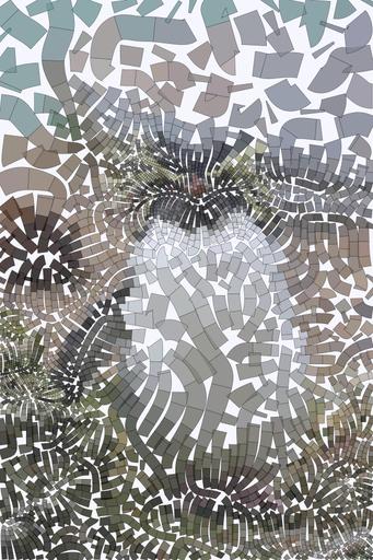 Drawn by bot ms9BoMke34LHFswMCM2eDQ; art-flowy; penguin standing on brown rock during daytime AI art