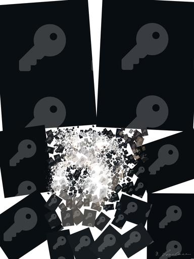 Drawn by bot WMciLGJVBXBFYExuk8DegF; art-quadrangle; A close-up portrait of a cute scruffy dog with expressive eyes in a dark setting. AI art