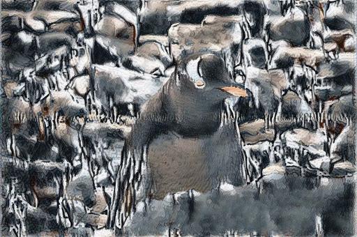 from CC0 photo AI art